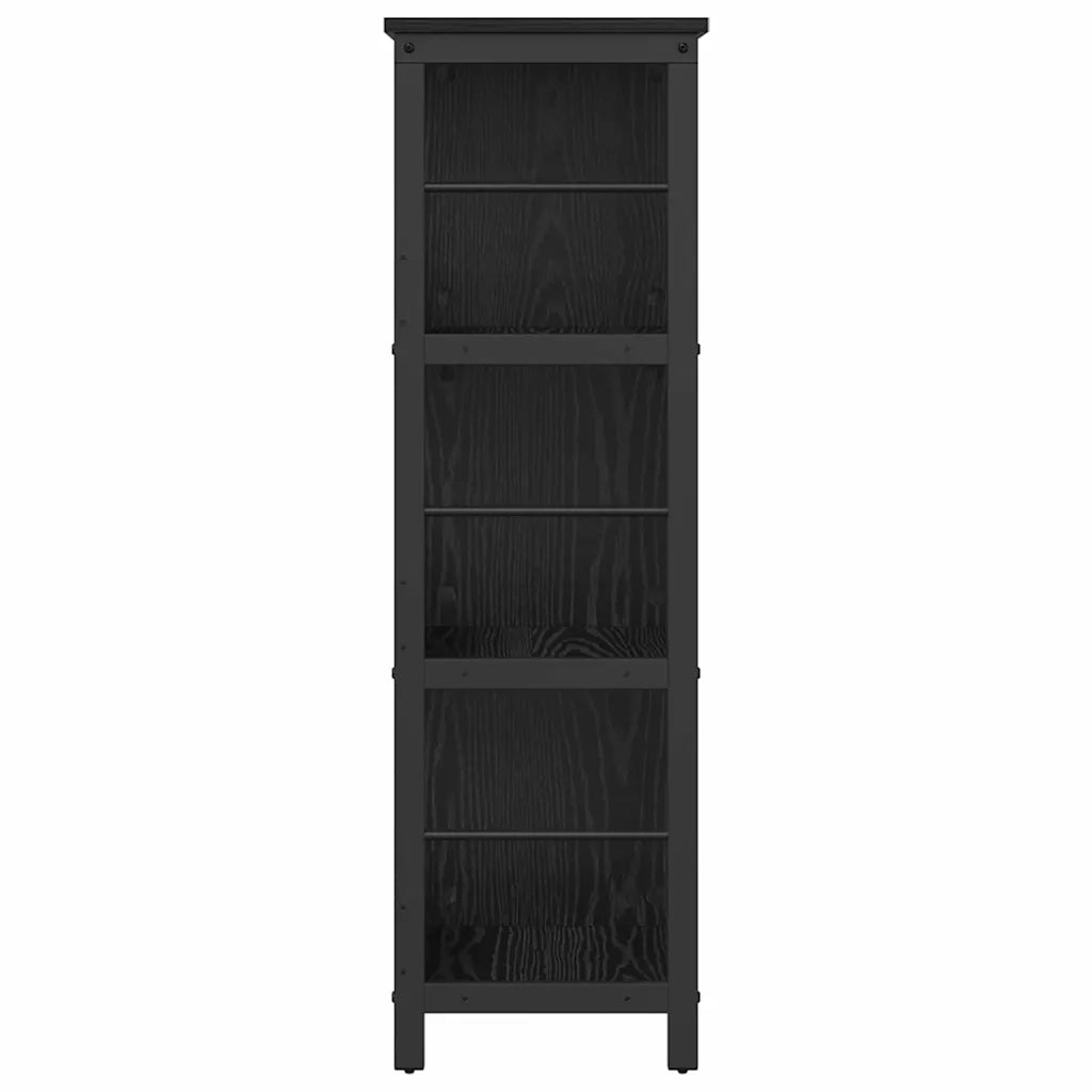 Libreria Rovere Nero 102 x 32 x 104,5 cm Legno multistrato