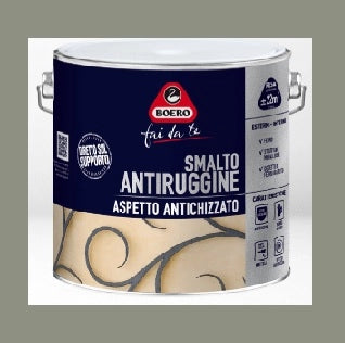 SMALTO ANTIRUGGINE GRIGIO CHIARO GRANA GROSSA 0,5LT - BOERO
