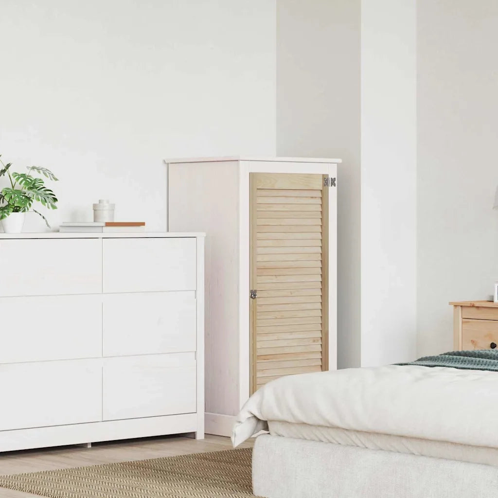 vidaXL Porta per Armadio con porta Marrone 110 x 49.5 x 2.1 cm