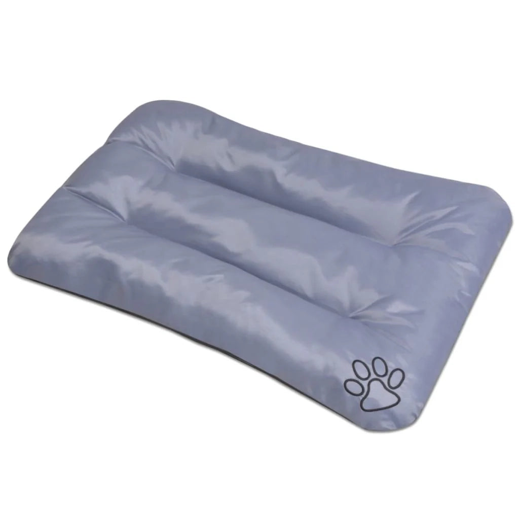 Materasso per cani 100 cm grigio 02_0001607