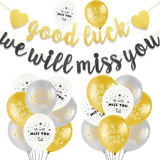 Set di addii decorativi per la pensione - ultima giornata di lavoro - regalo di addio - set di ricordo - decorazione per la festa di addio