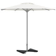 Piastre per Parasole 2 pz in Granito Triangolare 14 kg Nero 4100003