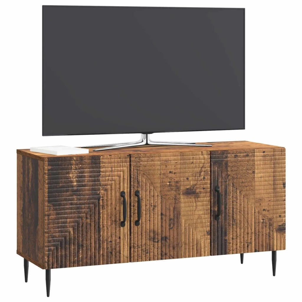 Mobile TV Legno antico 99 x 34,5 x 50 cm Legno ingegnerizzato