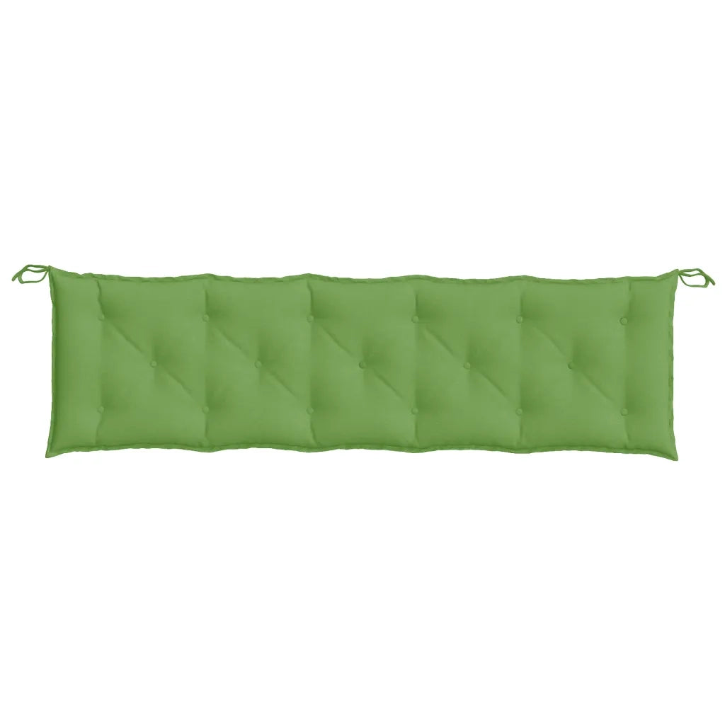 Cuscino Panca da Giardino Verde Mélange 180x50x7 cm in Tessuto 4002569