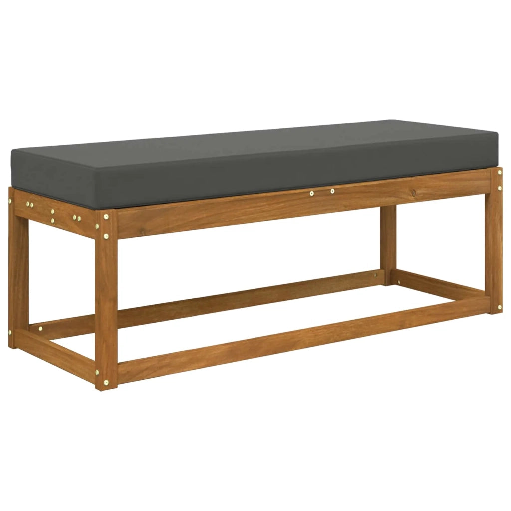 Cuscino da Sedia Esterno Antracite 115 x 40 x 8 cm