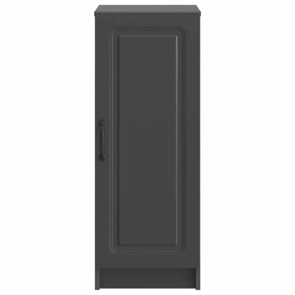 Credenza Nero 33 x 34,5 x 87 cm Legno ingegnerizzato
