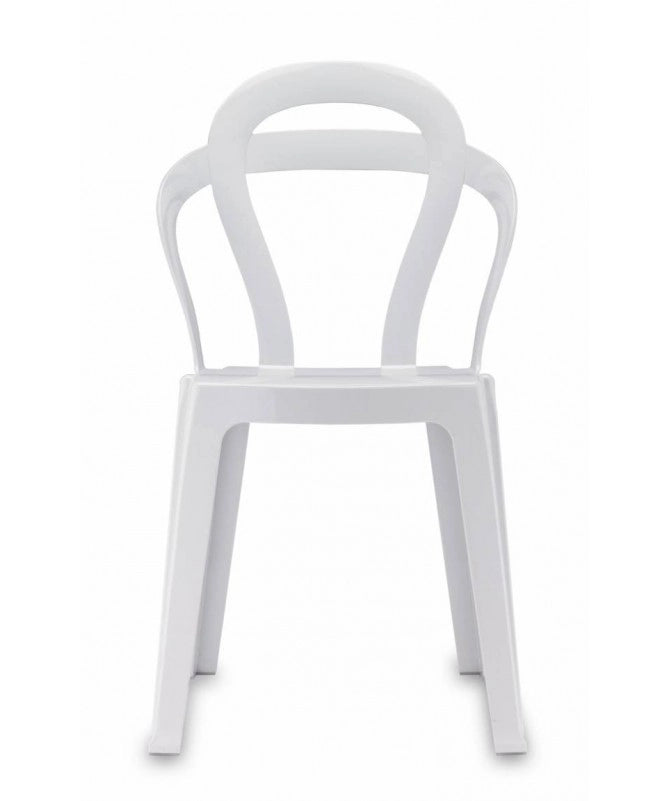 Sedia Titì set da 4 policarbonato - Made in Italy SCAB DESIGN - Bianco 310