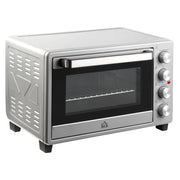 Mini Forno Elettrico 32 L 1600 W con 3 Modalità; Temperatura 100-230°C; Timer 60 Min e Teglia