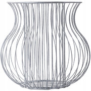 Vaso per gabbione KADAX, copertura per gabbione, cestello in acciaio, filo per gabbione zincato da 47 cm