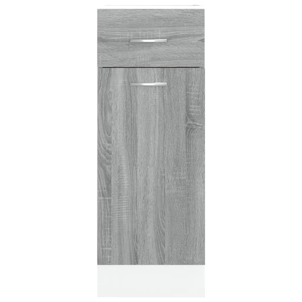 Mobile con Cassetto “Lyon” Grigio Sonoma 30x46x81,5 815568