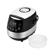 Multicooker Elettrico e Cuociriso Touch con 10 Programmi 5L 900W Nero Avizar