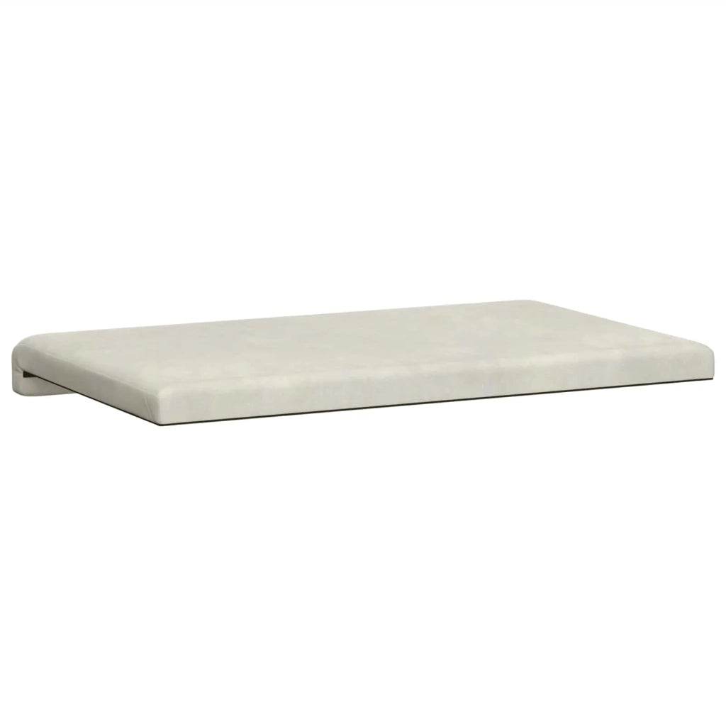 Cuscino per panchina Velluto (V) Crema Profondità 35 cm 42043183
