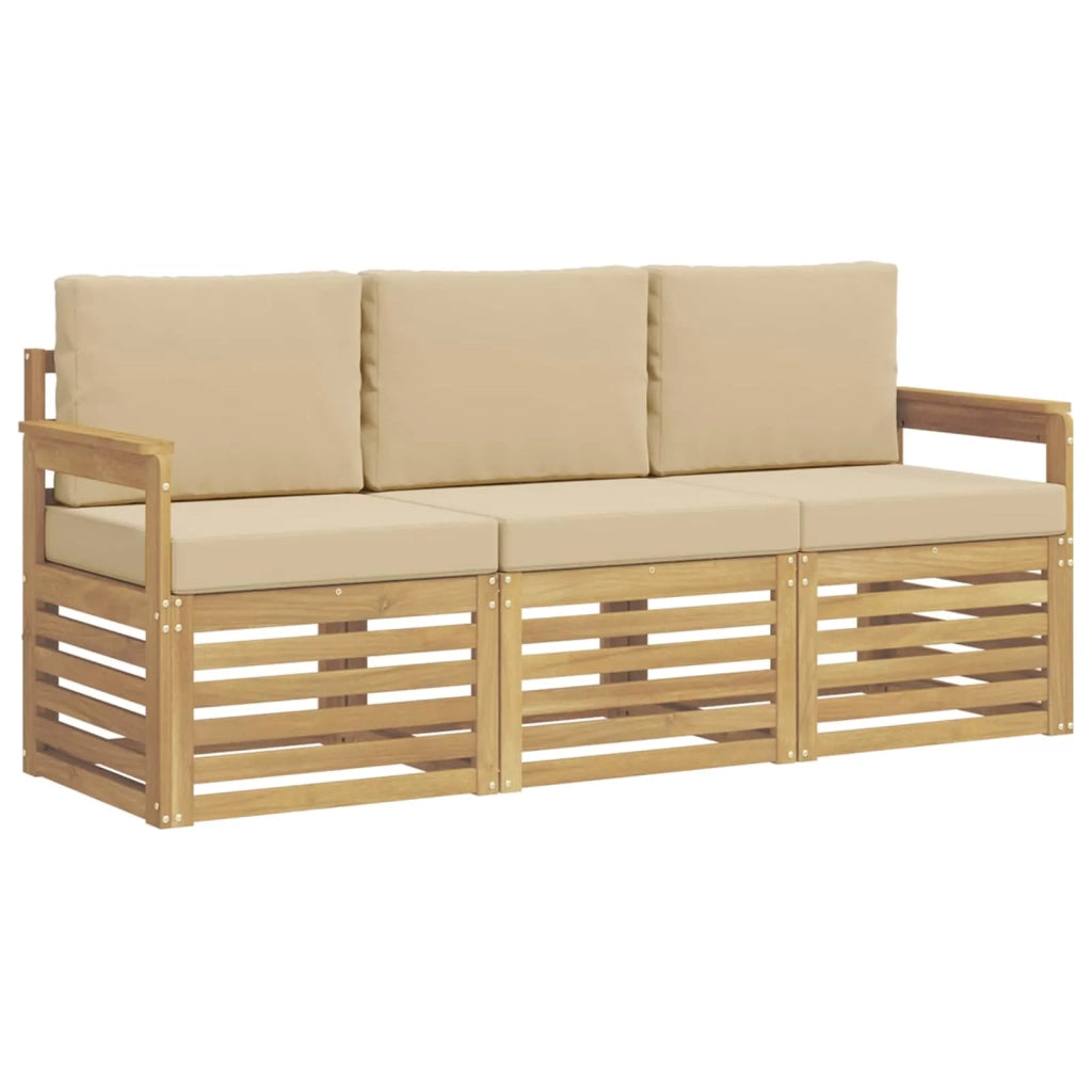 Set divani Legno di Acacia Massello 3391303