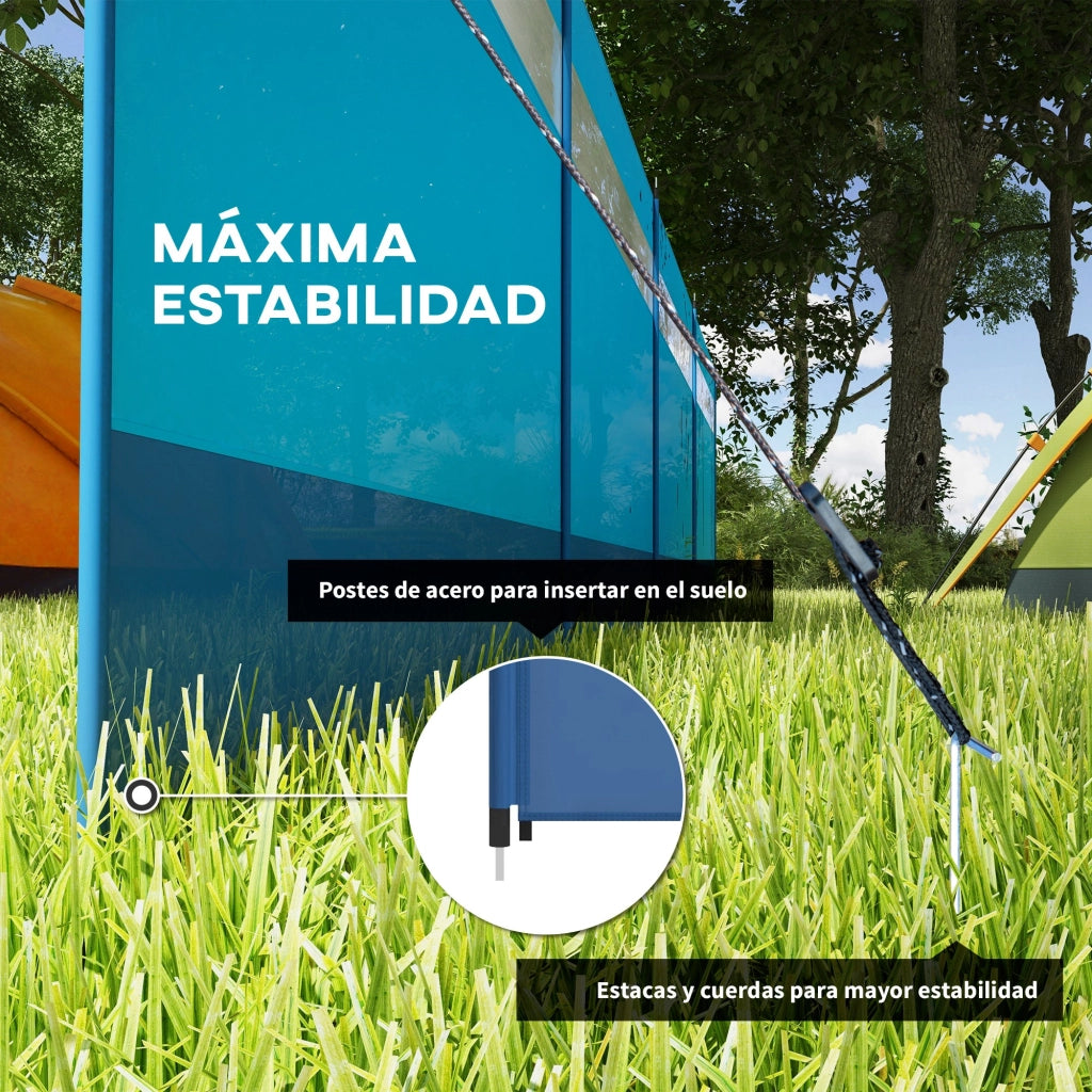 Cortavientos per Giardino ¨C zephmum ¨C Grigio 725 cm