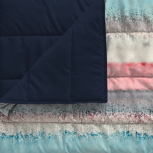 Trapuntino Matrimoniale 100gr con Stampa in Microfibra Sarah