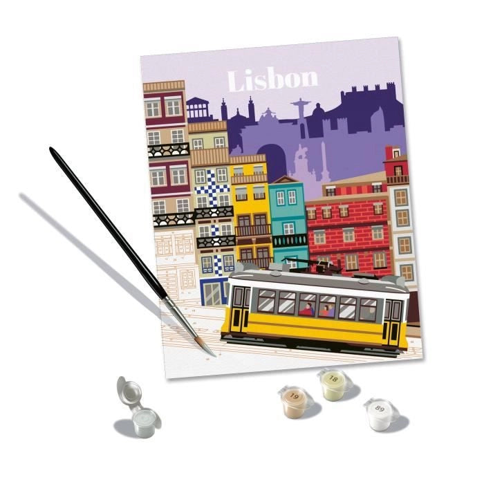 CreArt 24x30 cm Lisbona, Attività rilassante e creativa, 25522, Ravensburger