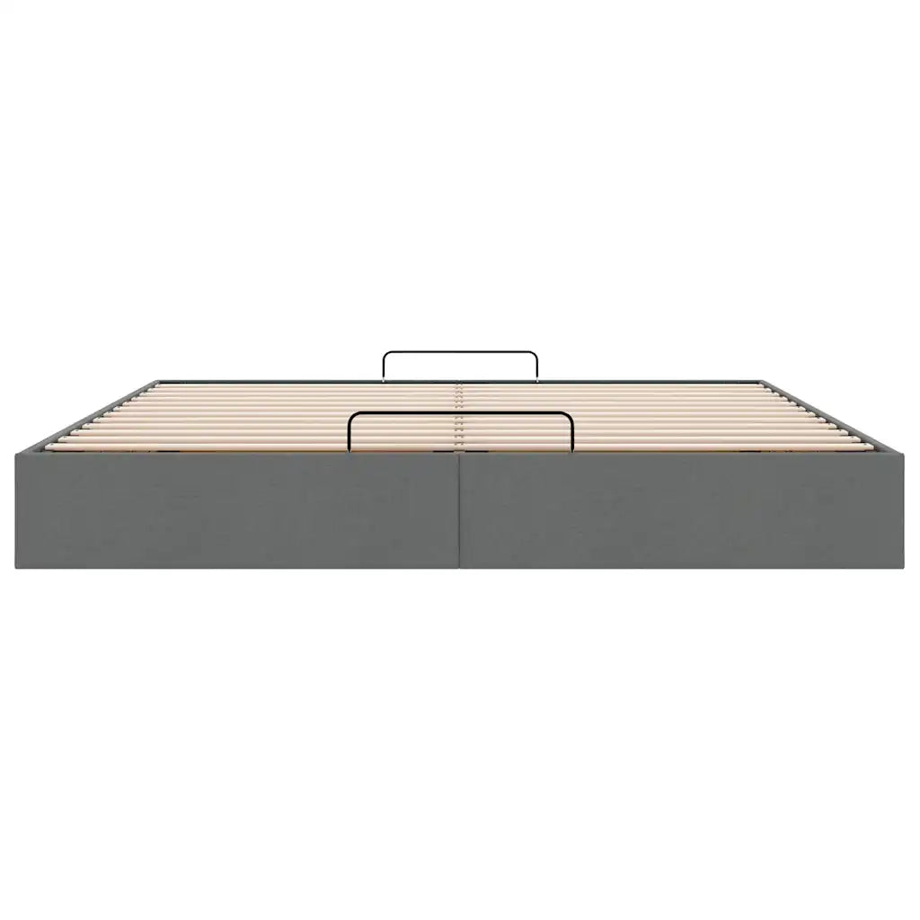 Struttura Letto Pouf senza Materasso 160x200 cm in Tessuto