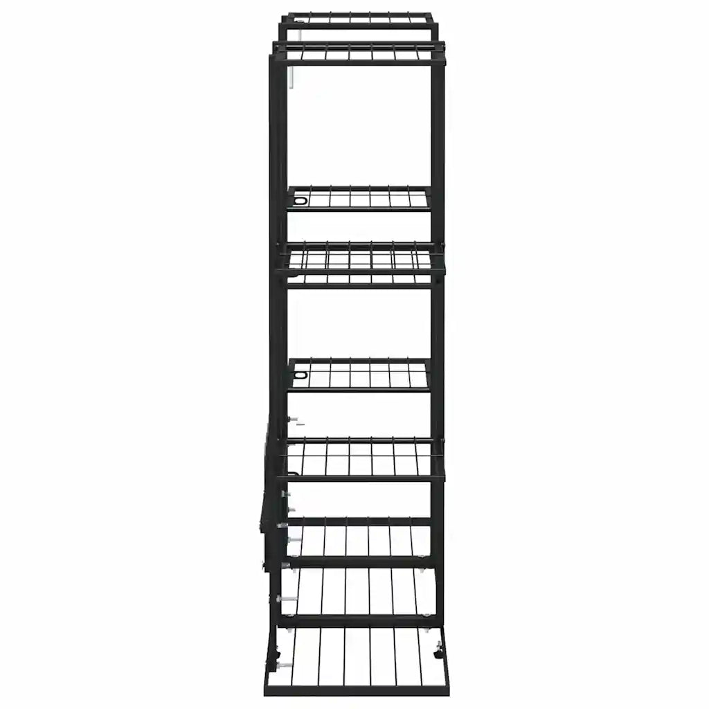 Portafiori 94,5x25x89 cm Ferro Nero cod mxl 76704