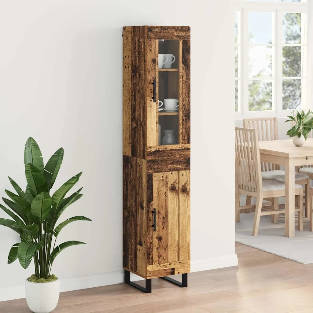 Credenza Legno vecchio 34,5 x 34 x 180 cm Legno multistrato 3415756