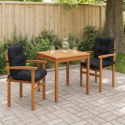 Cuscini per Sedia Alta in 2 Pezzi VIANEN 2 pcs 100% Poliestere 953800