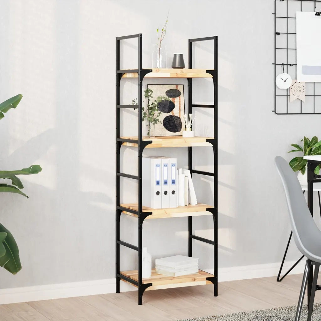 vidaXL Ripiano a Parete 60x30x4 cm Legno Massello Acacia Non Trattato