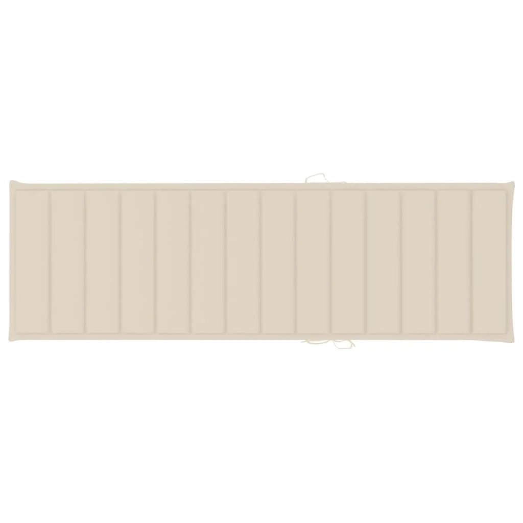 Lettino prendisole sedia a sdraio lettino prendisole letto da giardino mobili da esterno per patio con cuscino legno massello di acacia 02_0012368