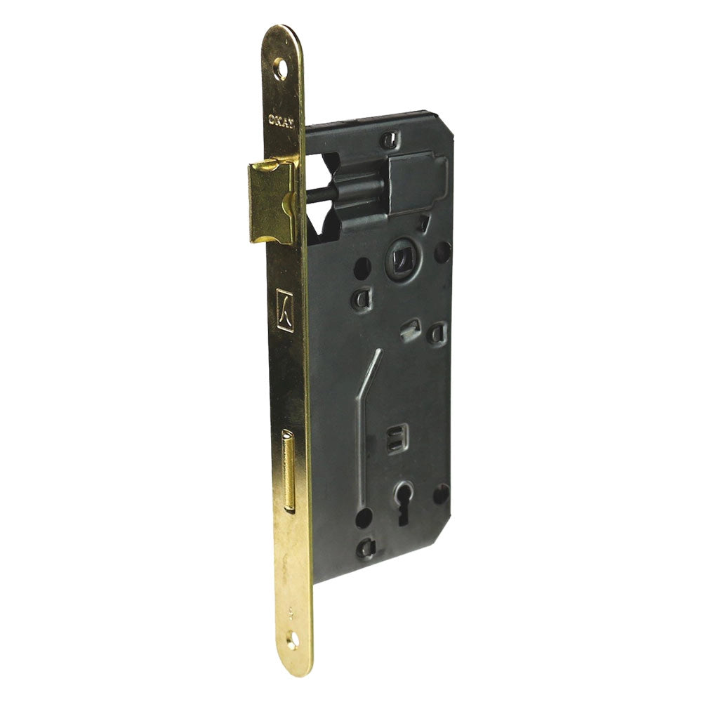 SERRATURA 'PATENT' B.T. ottonato verniciato E 50  - BONAITI