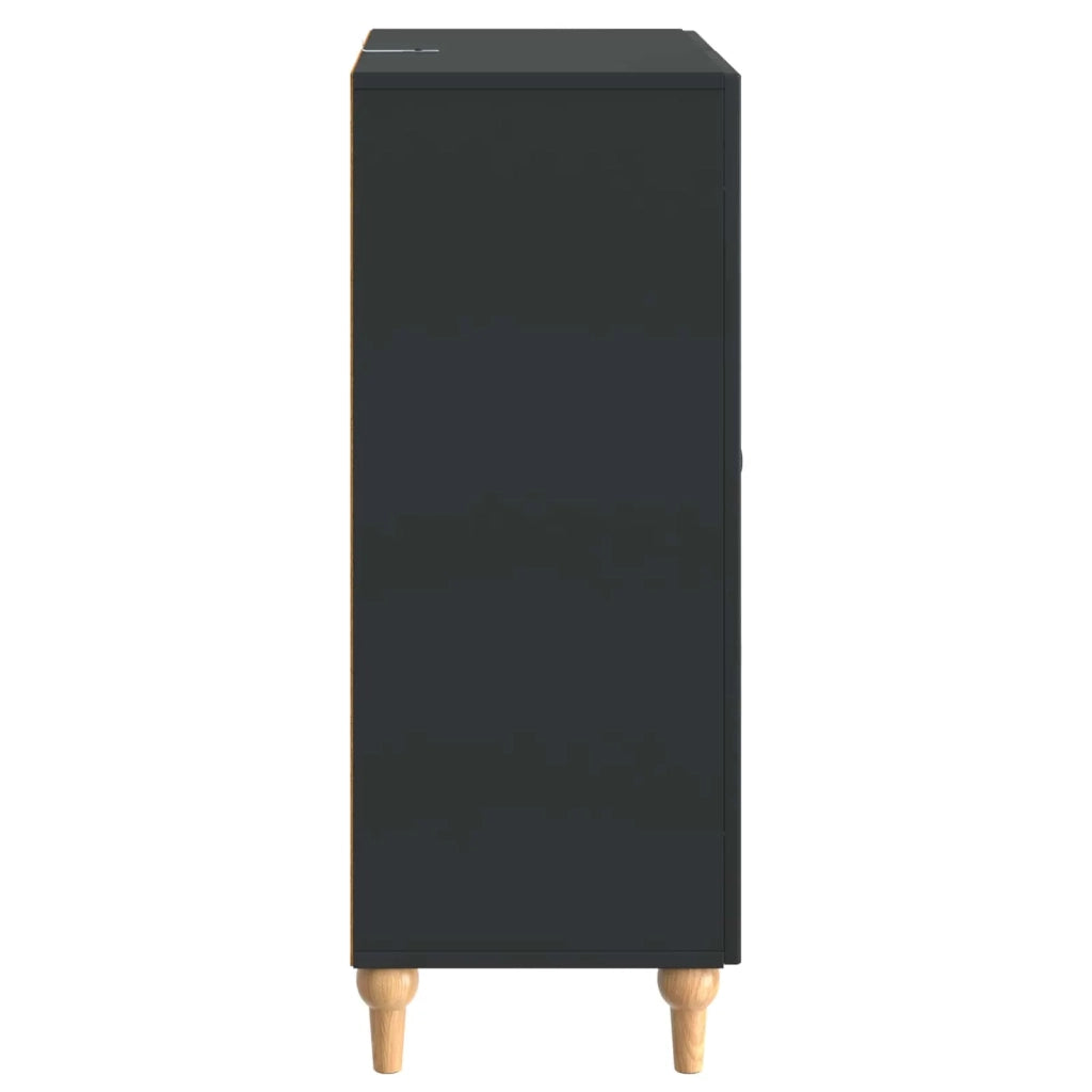 Credenza Nero 66 x 34,5 x 90 cm Legno ingegnerizzato 894166