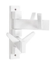 Appendiabiti a Muro 4 Ganci 32,9x15,5x28 cm in Legno Daiki Bianco