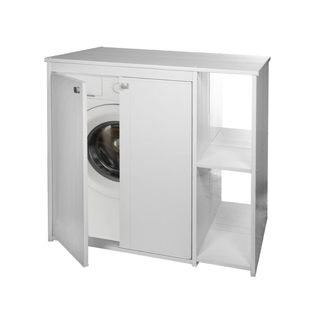 MOBILE COPRILAVATRICE IN PVC C/ANTE E RIPIANI- 60 x 94,5 x H. 94 cm- DH- pezzi 1