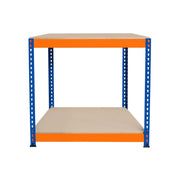 Banco da Lavoro a 2 Ripiani S-Rax - Postazione di lavoro 300kg - 90x60x90cm