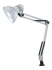 Lampa a morsetto da Interno  E27 in Metallo Bianco