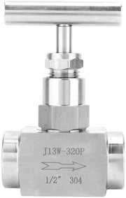 Vitello di Acciaio Inossidabile - BSPP - Per Acqua/Olio/Gas - Professionale e Affidabile - Alta Qualità - Resistenze agli Sfondramenti - Valvola
