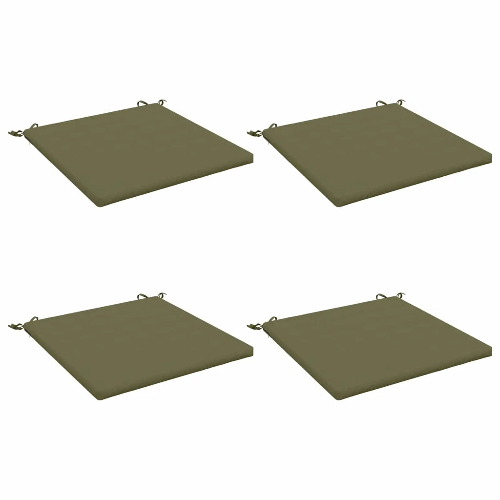 Cuscini per Sedia in 4 Pezzi SOEST 4 pz 100% Poliestere 944760