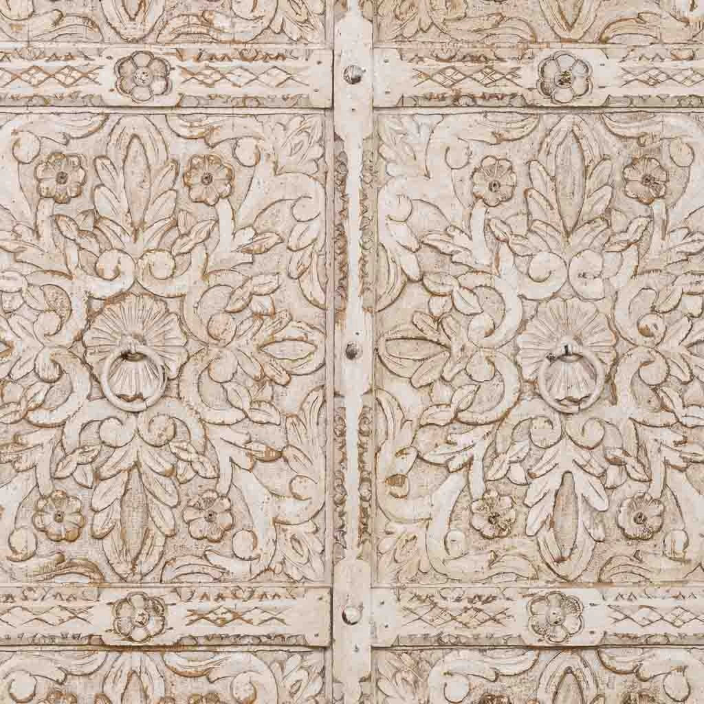 Armadio in legno marrone fatto a mano 102x44x183h