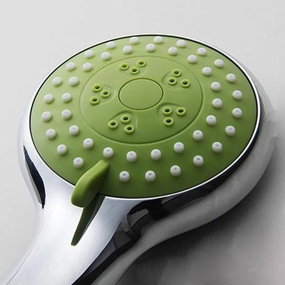 Trade Shop - Soffione Doccia Universale Rotondo Colorato Doccetta Accessori Bagno Con Laccio -