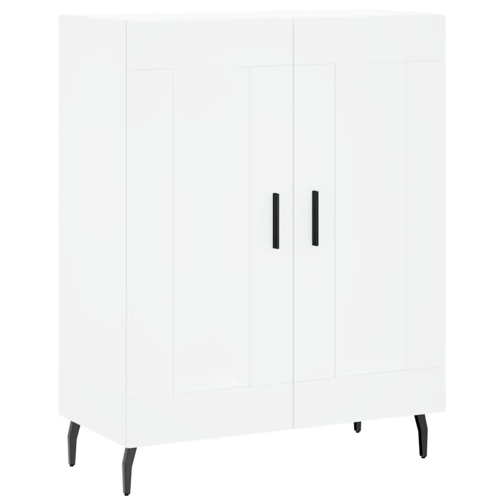 Credenza Bianca 69,5x34x180 cm in Legno Multistrato 3199697