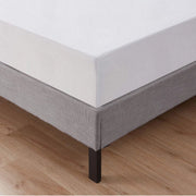 Lenzuolo Sotto Con Angoli Elastici 100% Puro Cotone  Bianco - Singolo