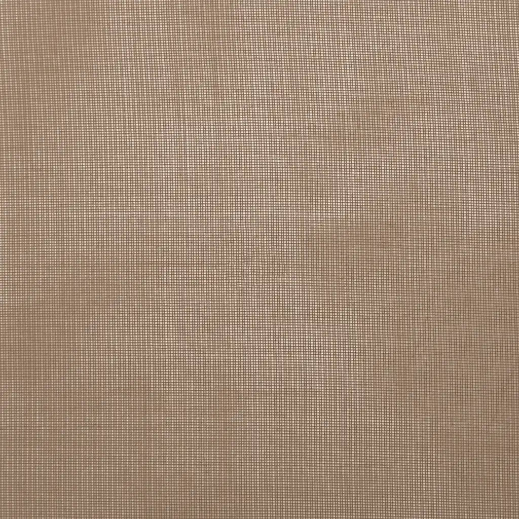Tende in Voile con Occhielli 2 pz Marrone Chiaro 4102126