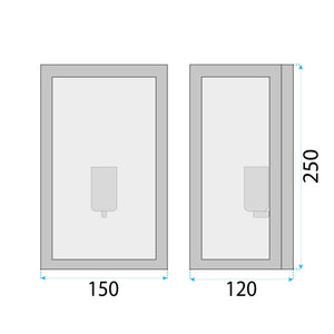 Lampada Da Parete APP1304-1W Black