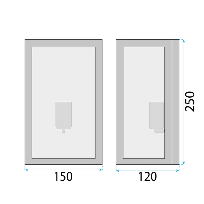 Lampada Da Parete APP1304-1W Black