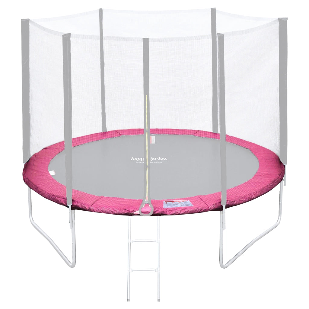 Tappeto di protezione reversibile per trampolino Ø305cm ADELAÏDE - grigio/rosa
