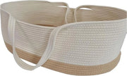Moses Basket Portatile per Neonati - Sacchetto di Cotone - Nido per Bambini - Carriola per Neonati
