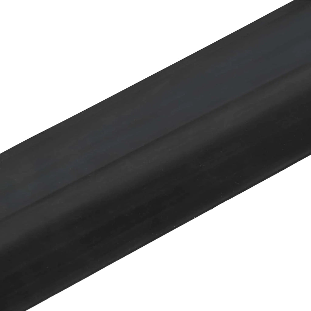Guarnizione per pavimento del garage Nero 155 x 28 mm 5,5 m 42038241
