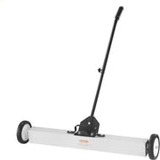 Aspirapolvere - Aspirapolvere magnetico - Motosega a spazzola - con ruote Spingente - Magnetico - 23.6in 45lbs MAX - Grande raccoglitore magnetico di erba Aspirapolvere telescopico