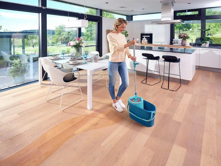 Leifheit 52120 sistema a mocio e secchio Serbatoio singolo Blu, Verde