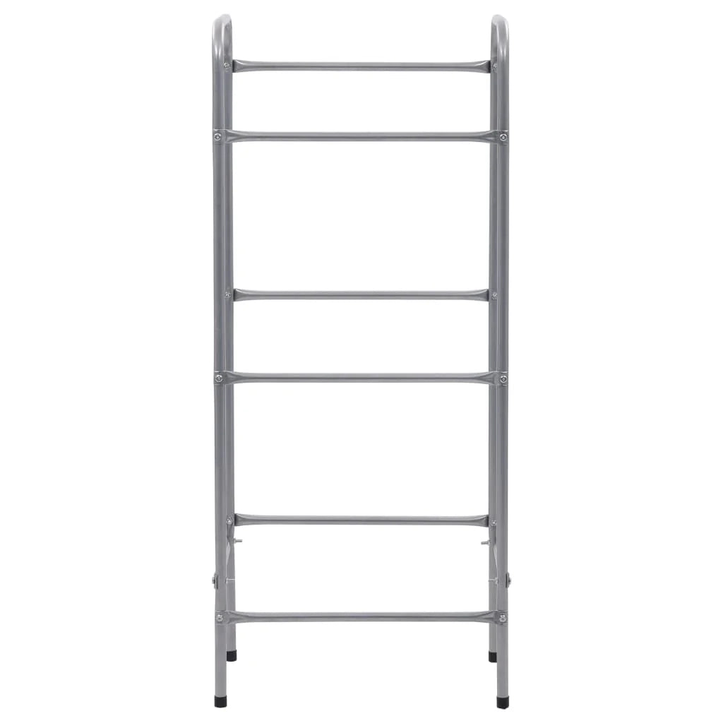 Ripiano portaoggetti per 3 casse 50 x 33 x 116 cm acciaio argentato 02_0000642