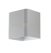 APPLIQUE BIEMISSIONE LED BIOME BIANCA 7W 840LM CCT 3000K / 4000K IP54 11X11X9,5CM