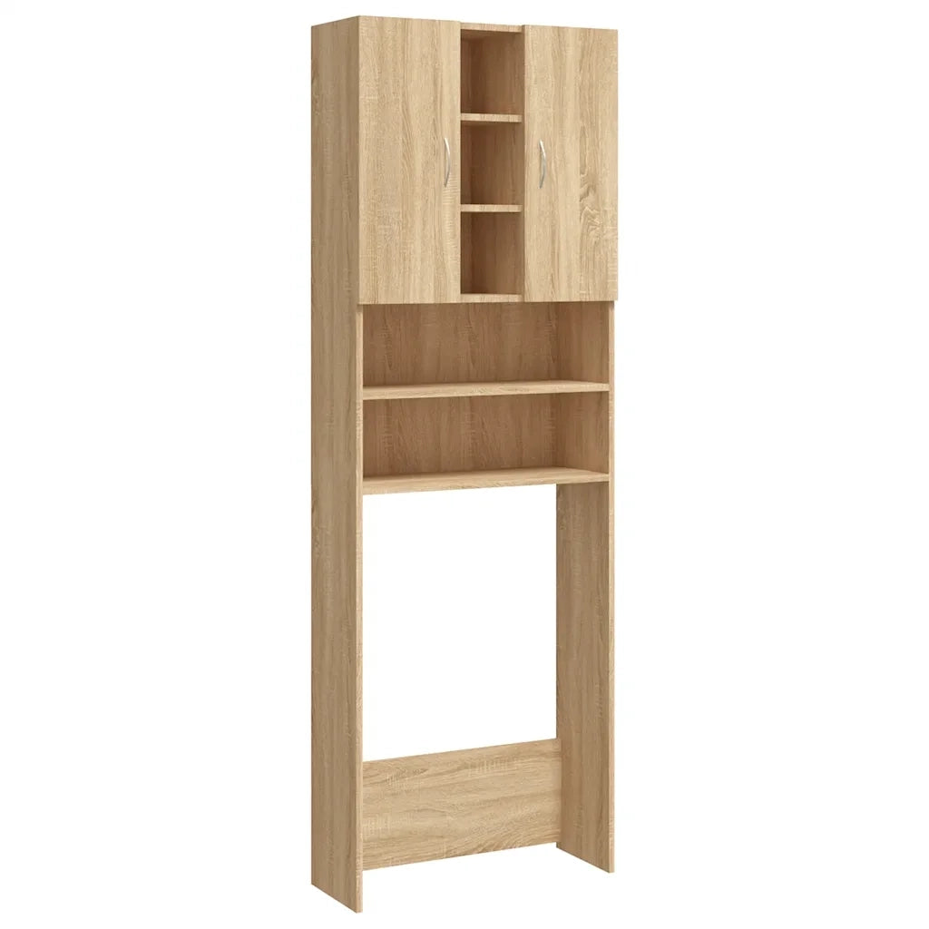 Mobile per Lavatrice Rovere Sonoma 64x25,5x190 cm CFW9081173