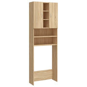 Mobile per Lavatrice Rovere Sonoma 64x25,5x190 cm CFW9081173